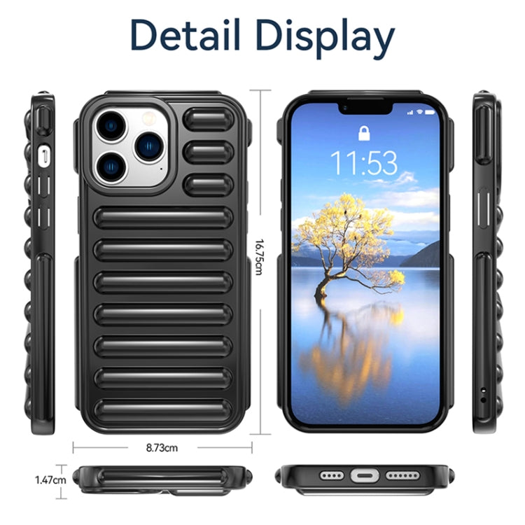 For iPhone 16e Capsule Series Candy Color TPU Phone Case(Transparent) - iPhone 16e Cases by PMC TechLife | Online Shopping South Africa | PMC TechLife | Buy Now Pay Later Mobicred