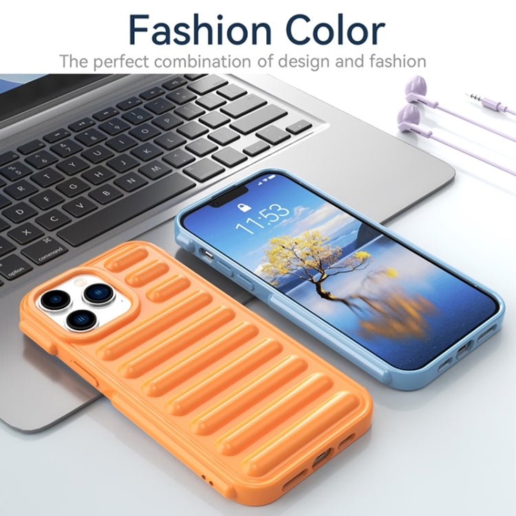 For iPhone 16 Capsule Series Candy Color TPU Phone Case(Orange) - iPhone 16 Cases by PMC TechLife | Online Shopping South Africa | PMC TechLife | Buy Now Pay Later Mobicred