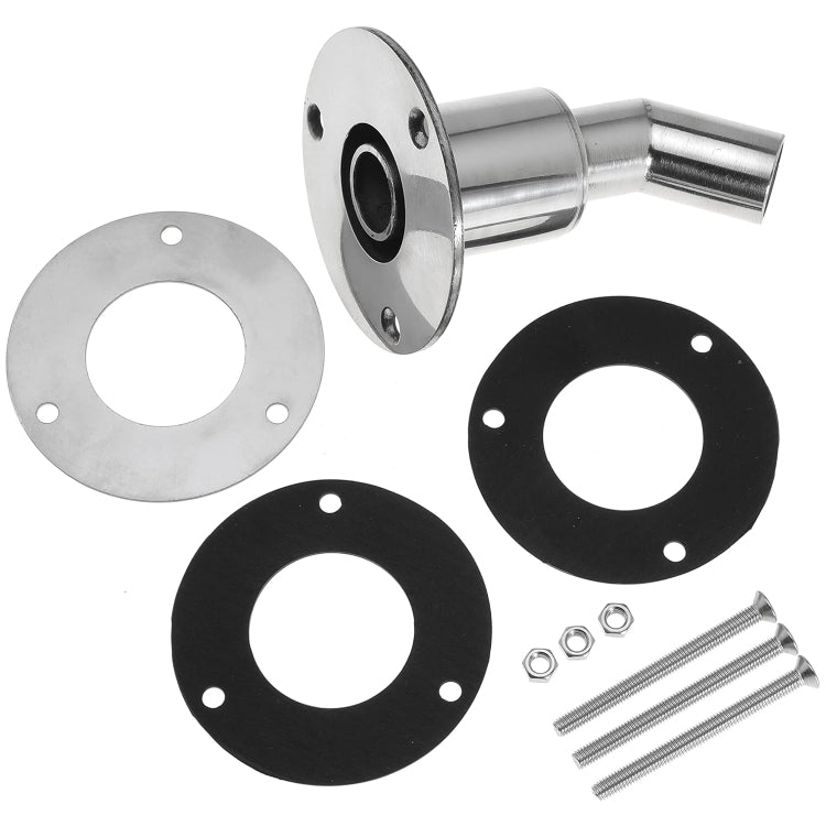 24mm Elbow Marine Parking Heater Stainless Steel Vent - Marine Accessories & Parts by PMC TechLife | Online Shopping South Africa | PMC TechLife | Buy Now Pay Later Mobicred