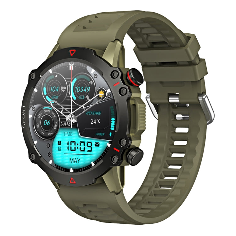 LEMFO TF10 Pro 1.53 inch BT5.2 IP67 Sport Smart Watch, Support Bluetooth Call / Sleep / Blood Oxygen / Heart Rate / Long Sitting Health Monitor(Green) - free shipping - PMC TechLife - Order now!