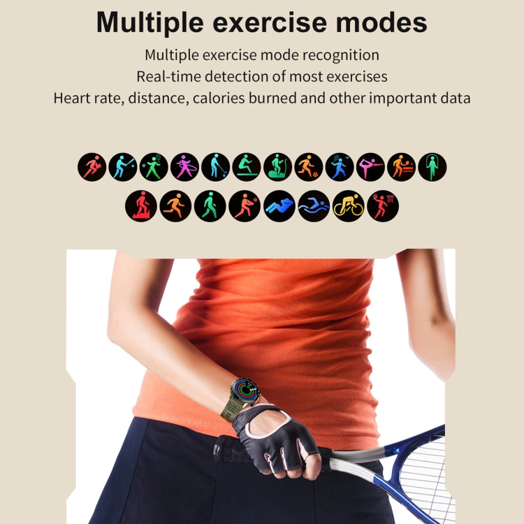 LEMFO TF10 Pro 1.53 inch BT5.2 IP67 Sport Smart Watch, Support Bluetooth Call / Sleep / Blood Oxygen / Heart Rate / Long Sitting Health Monitor(Green) - free shipping - PMC TechLife - Order now!