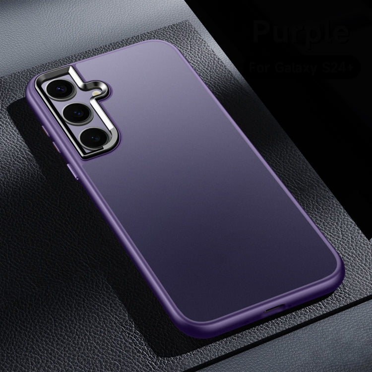 For Samsung Galaxy S24+ 5G SULADA Skin Feel Matte Shockproof Phone Case(Purple) - free shipping - PMC Jewellery - Order now!