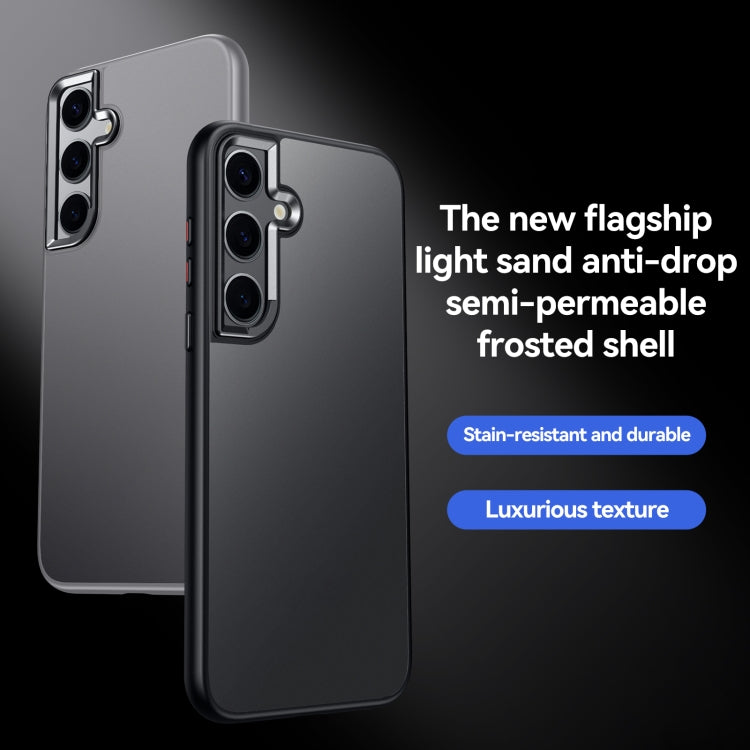 For Samsung Galaxy S24+ 5G SULADA Skin Feel Matte Shockproof Phone Case(Black) - free shipping - PMC Jewellery - Order now!