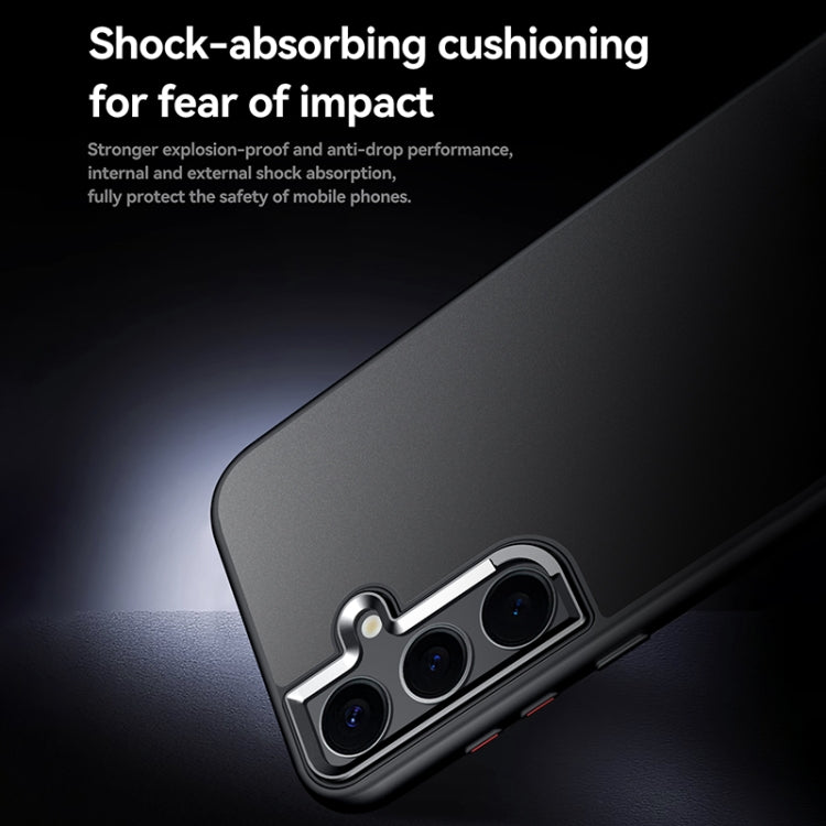 For Samsung Galaxy S24 5G SULADA Skin Feel Matte Shockproof Phone Case(Black) - free shipping - PMC Jewellery - Order now!