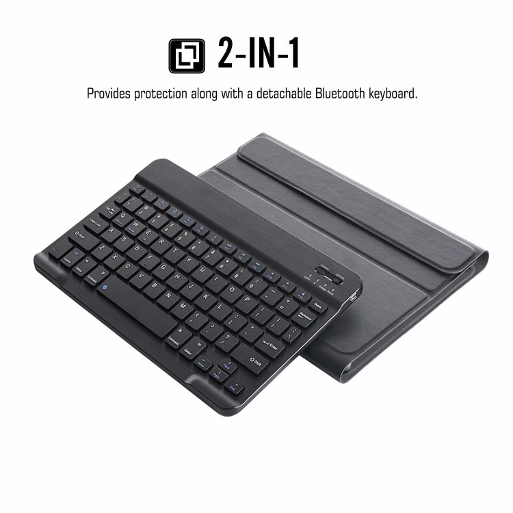 ST500 For Samsung Galaxy Tab A7 T500/T505 10.4 inch 2020 Ultra-thin Detachable Bluetooth Keyboard Leather Tablet Case with Stand & Sleep Function & Backlight(Gold) - Samsung Keyboard by PMC TechLife | Online Shopping South Africa | PMC TechLife