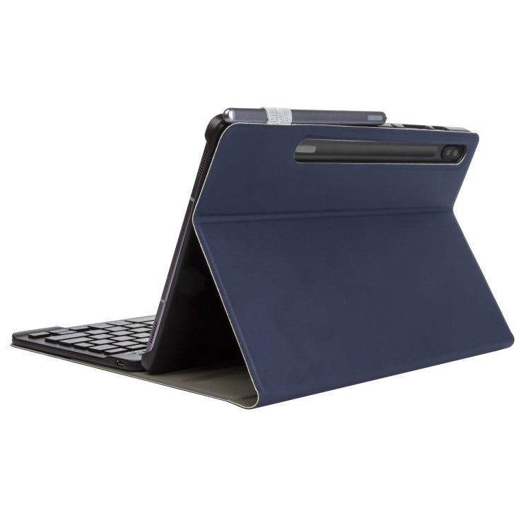 ST870S For Samsung Galaxy Tab S7 T870/T875 11 inch 2020 Ultra-thin Detachable Bluetooth Keyboard Leather Tablet Case with Stand & Sleep Function & Backlight(Blue) - Samsung Keyboard by PMC TechLife | Online Shopping South Africa | PMC TechLife