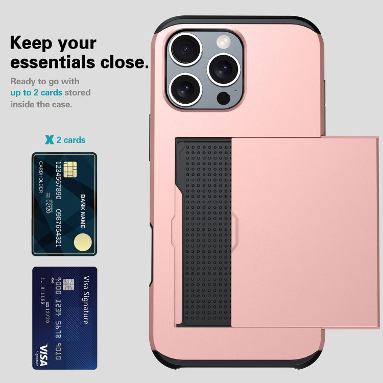 For iPhone 16 Plus Shockproof Armor Phone Case with Card Slot(White) - iPhone 16 Plus Cases by PMC TechLife | Online Shopping South Africa | PMC TechLife | Buy Now Pay Later Mobicred