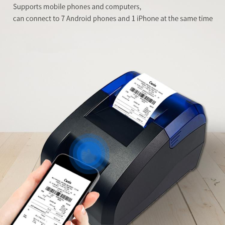 POS-5890U 58mm USB+Bluetooth Thermal Receipt Printer(US Plug) - free shipping - PMC TechLife - Order now!
