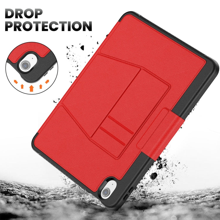 For iPad Air 11 2025 / 2024 Smart B Magnetic Holder Leather Tablet Case(Red) - iPad Air 11 2025 / 2024 Cases by PMC TechLife | Online Shopping South Africa | PMC TechLife | Buy Now Pay Later Mobicred