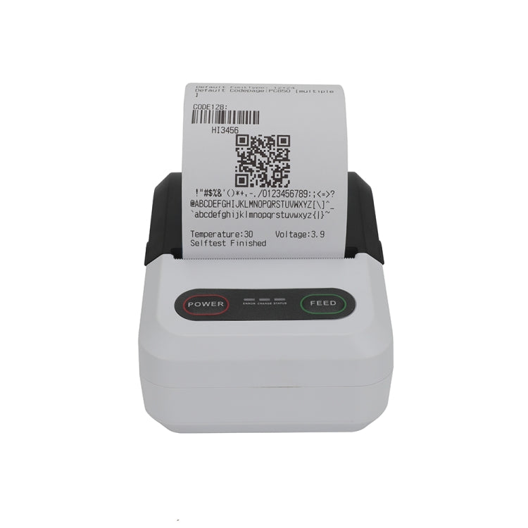 BT-583 58mm USB-C/Type-C + Bluetooth Portable Thermal Printer, Specification:US Plug(Blue White) - Printer by PMC TechLife | Online Shopping South Africa | PMC TechLife | Buy Now Pay Later Mobicred