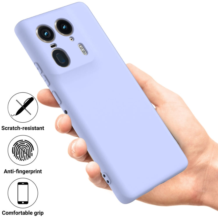 For Motorola Moto X50 Ultra Solid Color Liquid Silicone Dropproof Full Coverage Phone Case(Purple) - free shipping - PMC TechLife - Order now!
