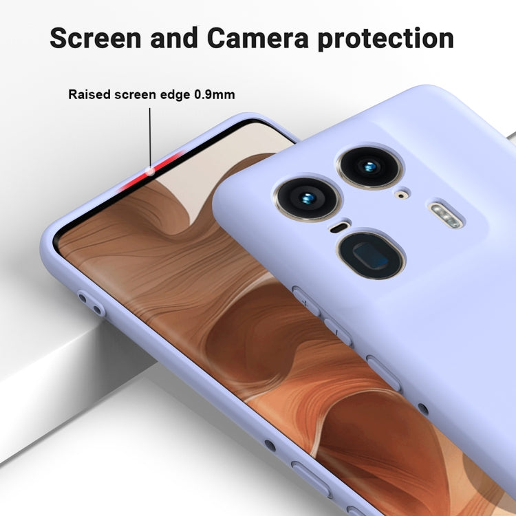 For Motorola Moto X50 Ultra Solid Color Liquid Silicone Dropproof Full Coverage Phone Case(Purple) - free shipping - PMC TechLife - Order now!