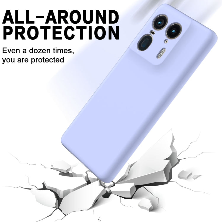 For Motorola Moto X50 Ultra Solid Color Liquid Silicone Dropproof Full Coverage Phone Case(Purple) - free shipping - PMC TechLife - Order now!
