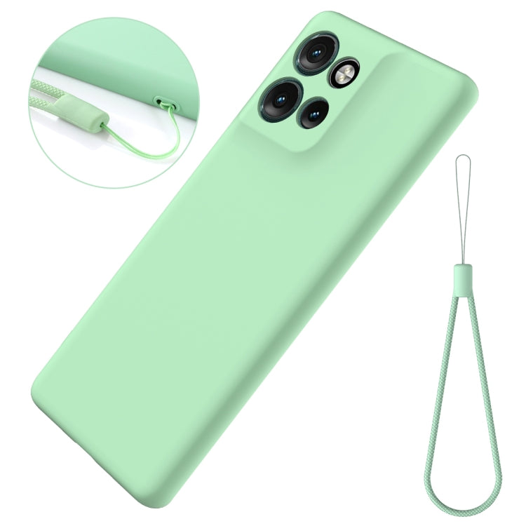 For Motorola Edge 50 Neo / Moto S50 Solid Color Liquid Silicone Dropproof Full Coverage Phone Case(Green) - free shipping - PMC TechLife - Order now!