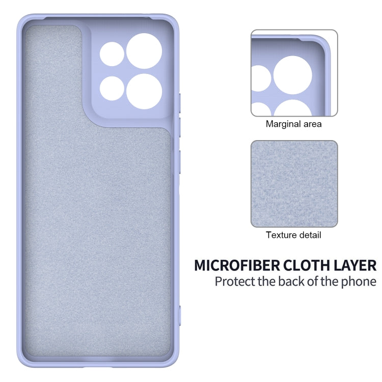 For Motorola Edge 50 Neo / Moto S50 Solid Color Liquid Silicone Dropproof Full Coverage Phone Case(Purple) - free shipping - PMC TechLife - Order now!
