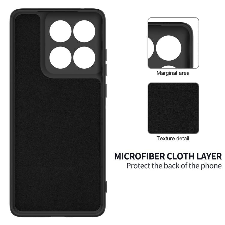 For Motorola Edge 60s Solid Color Liquid Silicone Dropproof Full Coverage Phone Case(Black) - free shipping - PMC TechLife - Order now!