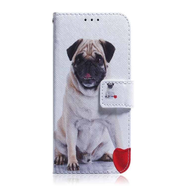 For Xiaomi Redmi K70 Pro / K70 Coloured Drawing Flip Leather Phone Case(Pug) - free shipping - PMC Jewellery - Order now!