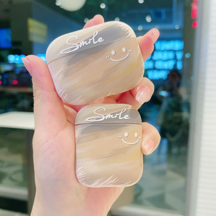 For AirPods Pro Smile Clouds Earbuds Box Frosted TPU Case(Green) - For AirPods Pro by PMC Jewellery | Online Shopping South Africa | PMC Jewellery | Buy Now Pay Later Mobicred