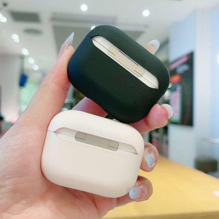 For AirPods Pro 2 Phantom Panda Pattern Earbuds Box Frosted TPU Case(White) - For AirPods Pro 2 by PMC Jewellery | Online Shopping South Africa | PMC Jewellery | Buy Now Pay Later Mobicred