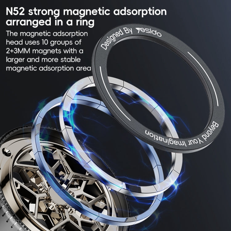 Yesido C266 Magesafe Magnetic Car Holder(Black) - Universal Car Holders by Yesido | Online Shopping South Africa | PMC TechLife | Buy Now Pay Later Mobicred