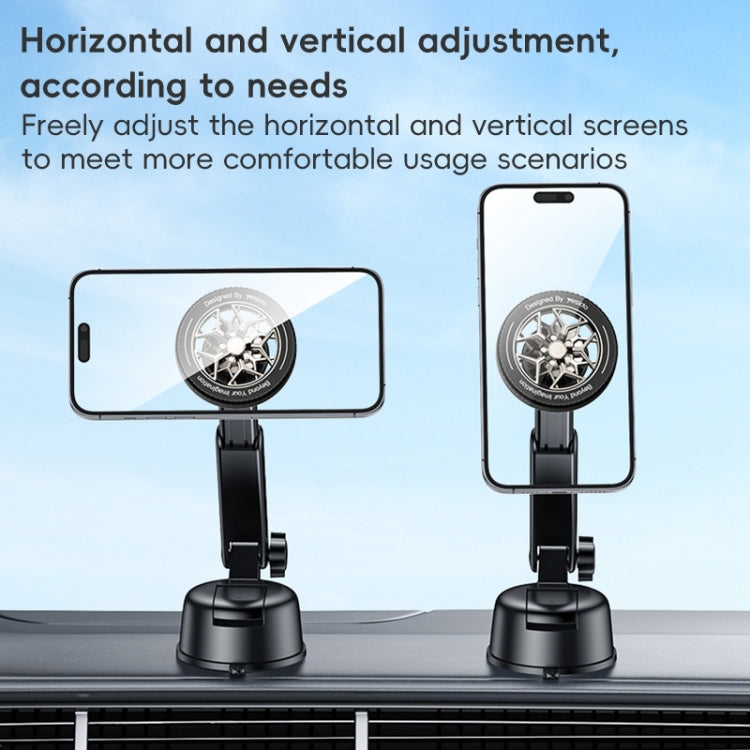 Yesido C266 Magesafe Magnetic Car Holder(Black) - Universal Car Holders by Yesido | Online Shopping South Africa | PMC TechLife | Buy Now Pay Later Mobicred