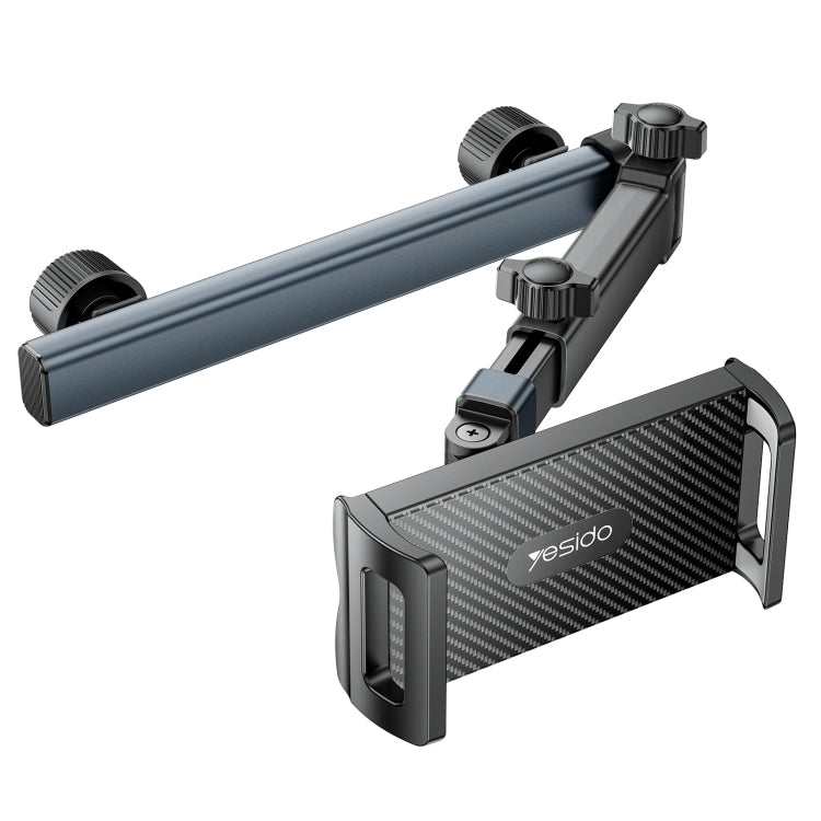 Yesido C294 Telescopic Car Backrest Folding Holder(Black) - Universal Car Holders by Yesido | Online Shopping South Africa | PMC TechLife | Buy Now Pay Later Mobicred