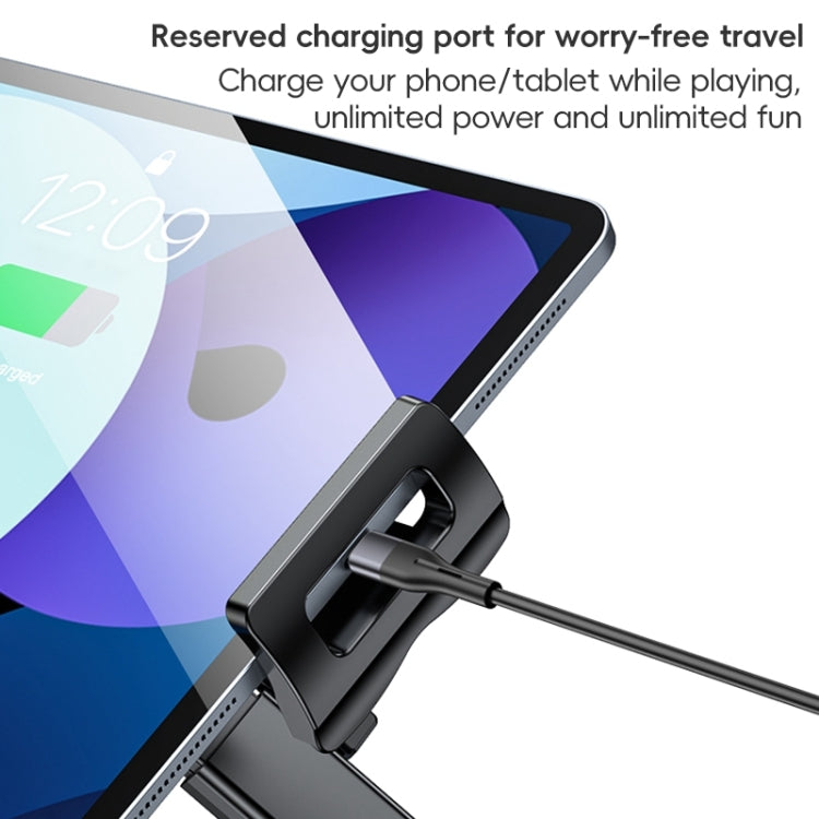 Yesido C294 Telescopic Car Backrest Folding Holder(Black) - Universal Car Holders by Yesido | Online Shopping South Africa | PMC TechLife | Buy Now Pay Later Mobicred