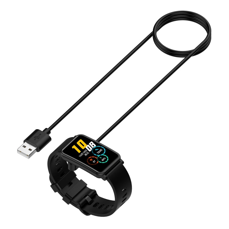 For Huawei Band 10 / 9 / Honor ROSSINI 2i USB-A Port Smart Watch Charging Cable(Black) - Charger by PMC TechLife | Online Shopping South Africa | PMC TechLife | Buy Now Pay Later Mobicred