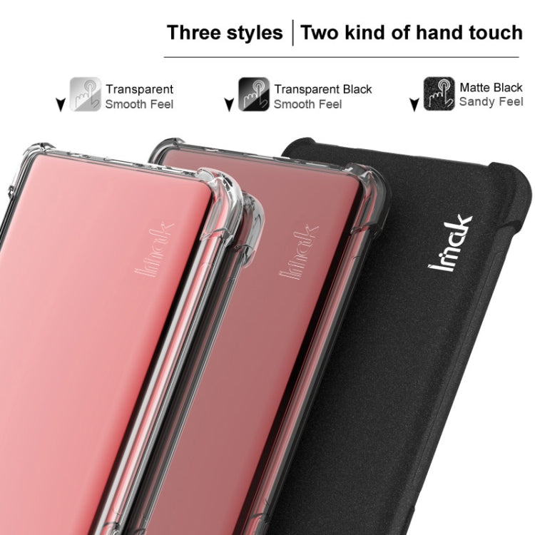 For iPhone 16 Pro imak Shockproof Airbag TPU Phone Case(Transparent) - iPhone 16 Pro Cases by imak | Online Shopping South Africa | PMC TechLife | Buy Now Pay Later Mobicred