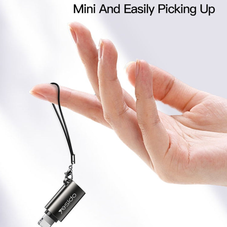 Yesido GS14 8 Pin to USB 3.0 OTG Adapter(Black) - free shipping - PMC Jewellery - Order now!