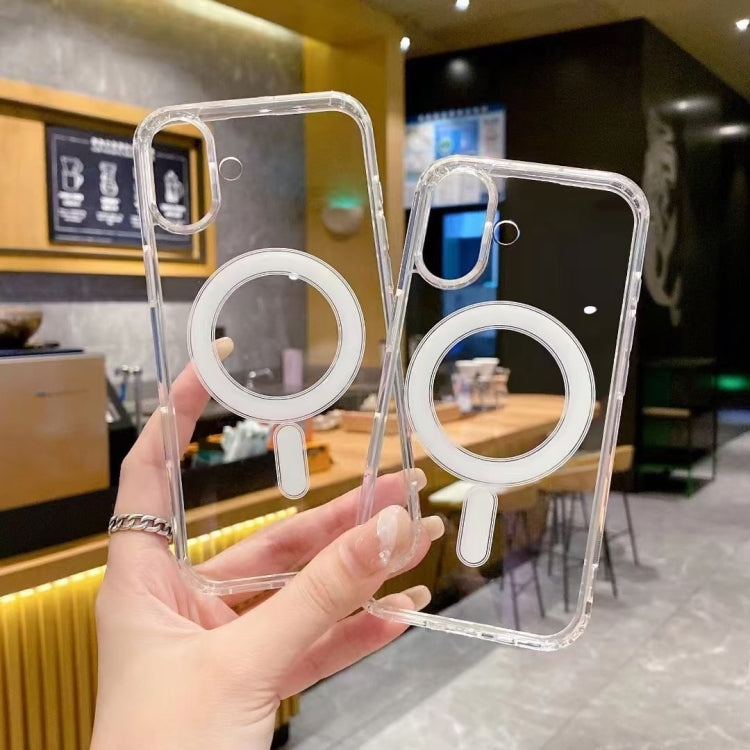 For iPhone 17 Pro Max Large Hole Camera MagSafe Magnetic Clear Acrylic TPU Case(Transparent) - free shipping - PMc TechLife - Order now!