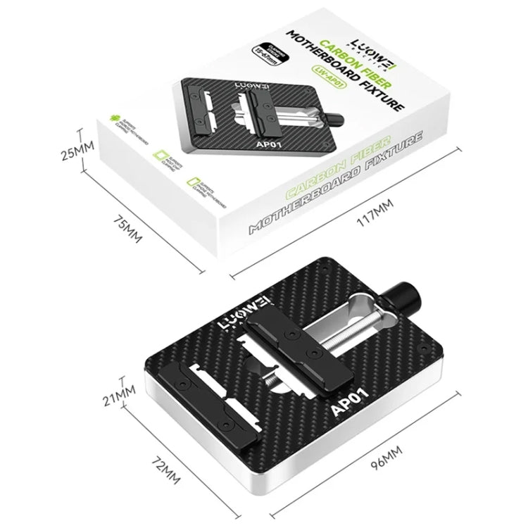 Luowei LW-AP01 High-Temperature Carbon Fiber Motherboard Fixture - free shipping - PMC TechLife - Order now!
