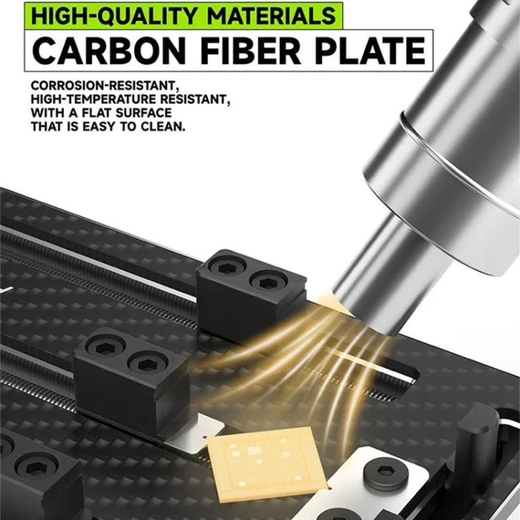 Luowei LW-AP02 Triaxial High-Temperature Carbon Fiber Motherboard Fixture - free shipping - PMC TechLife - Order now!