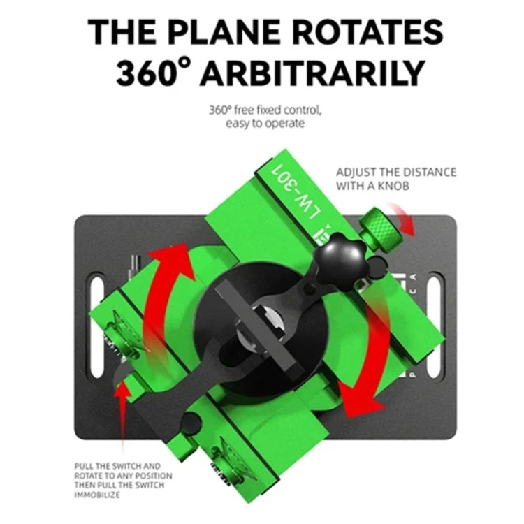 Luowei LW-301 Pro 4 in 1 Phone Screen Separation Fixture with Side Hanging Suction Cup - free shipping - PMC TechLife - Order now!