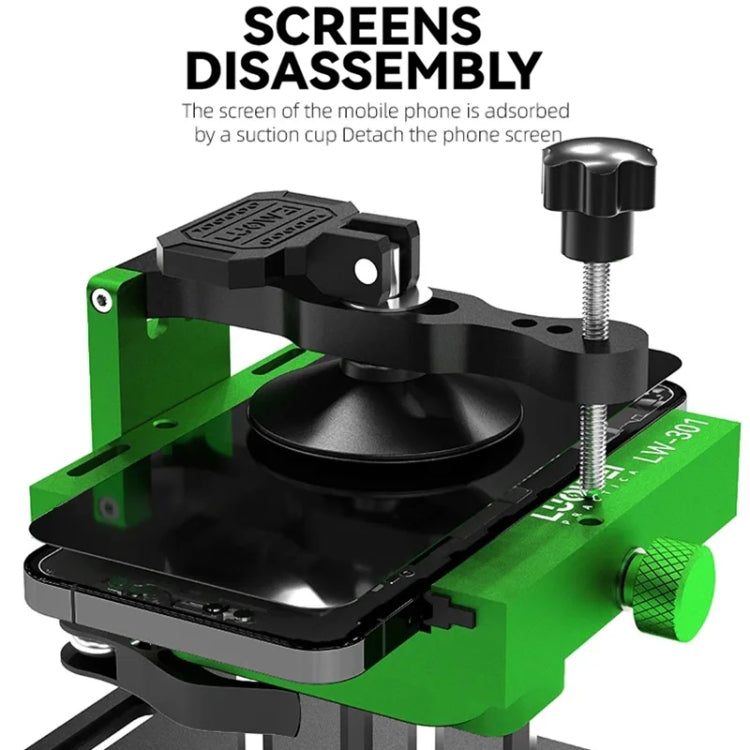 Luowei LW-301 Pro 4 in 1 Phone Screen Separation Fixture with Side Hanging Suction Cup - free shipping - PMC TechLife - Order now!