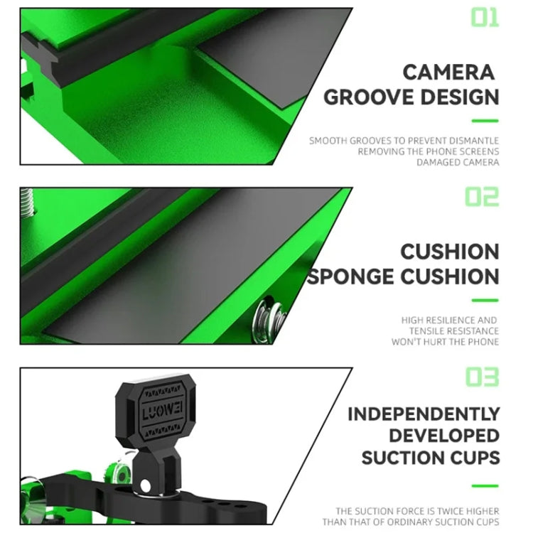 Luowei LW-301 Pro 4 in 1 Phone Screen Separation Fixture with Side Hanging Suction Cup - free shipping - PMC TechLife - Order now!