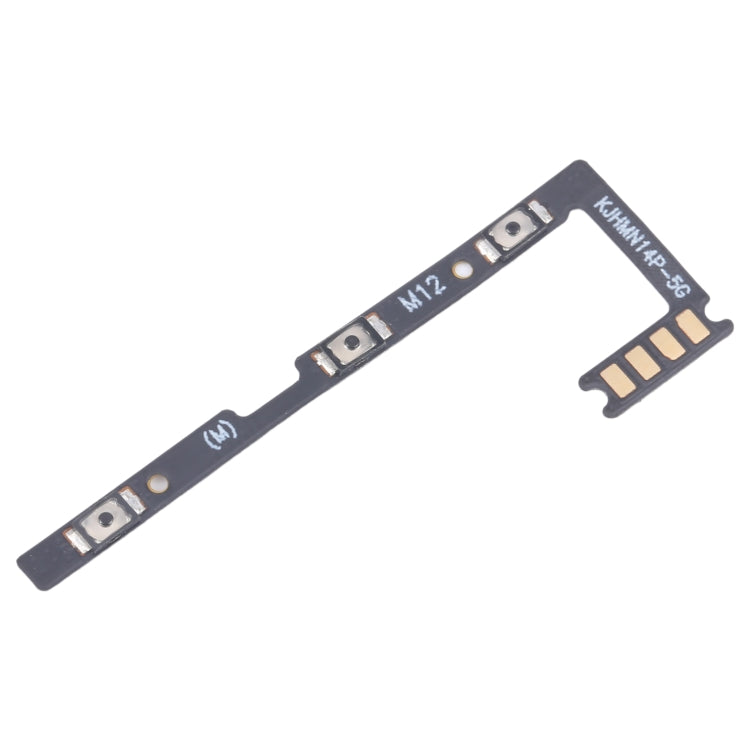 For Xiaomi Redmi Note 14 Pro 5G OEM Power Button & Volume Button Flex Cable - Flex Cable by PMc TechLife | Online Shopping South Africa | PMc TechLife | Buy Now Pay Later Mobicred