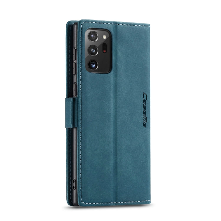 For Samsung Galaxy Note20 Ultra CaseMe Multifunctional Horizontal Flip Leather Case, with Card Slot & Holder & Wallet(Blue) - free shipping - PMC Jewellery - Order now!