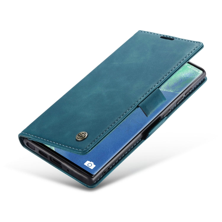 For Samsung Galaxy Note20 Ultra CaseMe Multifunctional Horizontal Flip Leather Case, with Card Slot & Holder & Wallet(Blue) - free shipping - PMC Jewellery - Order now!
