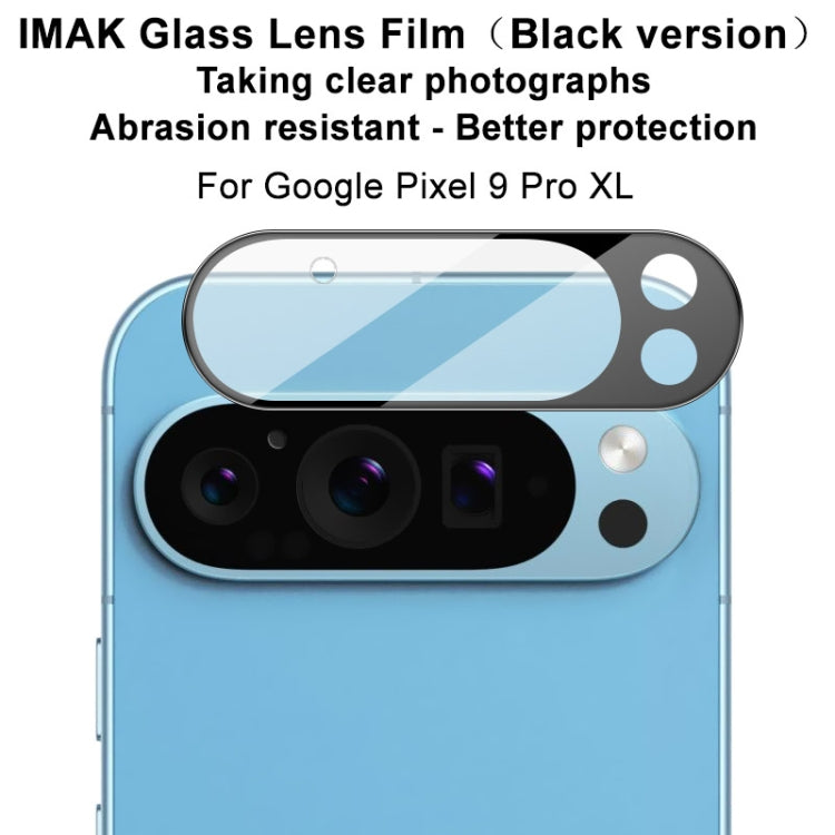 For Google Pixel 9 Pro XL IMAK Rear Camera Lens Glass Film Black Version - Other by imak | Online Shopping South Africa | PMC TechLife | Buy Now Pay Later Mobicred