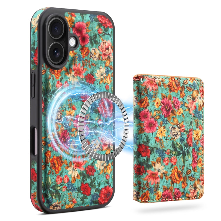 For iPhone 16 Plus MagSafe Detachable Card Slot Holder Phone Case(Blue) - iPhone 16 Plus Cases by PMC TechLife | Online Shopping South Africa | PMC TechLife | Buy Now Pay Later Mobicred