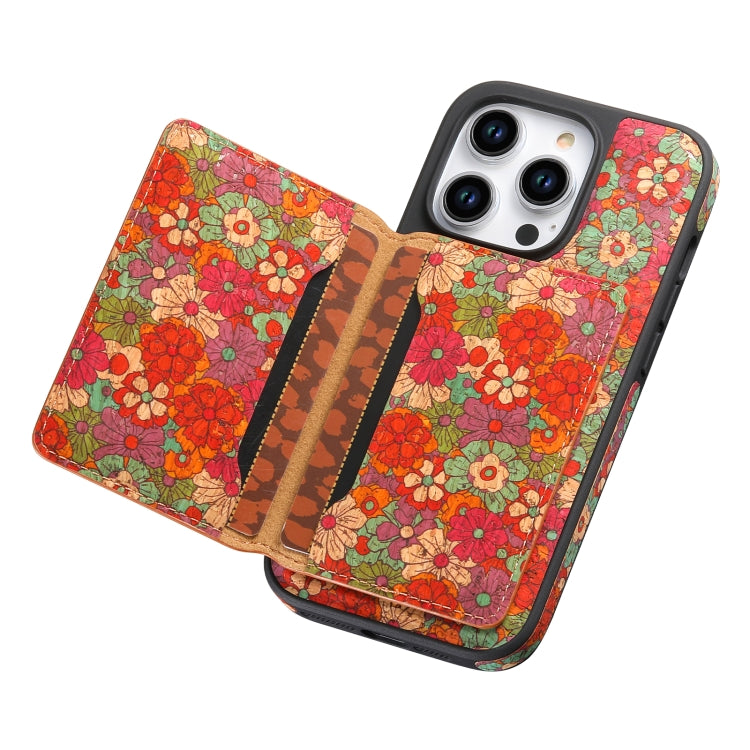 For iPhone 16 Pro Max MagSafe Detachable Card Slot Holder Phone Case(Red) - iPhone 16 Pro Max Cases by PMC TechLife | Online Shopping South Africa | PMC TechLife | Buy Now Pay Later Mobicred