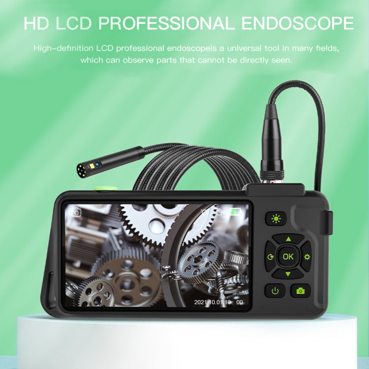 T22 4.5 inch IPS Color Screen 8mm Single Camera Hard Cable Industrial Endoscope, Length:2m(Black Orange) -  by PMC TechLife | Online Shopping South Africa | PMC TechLife | Buy Now Pay Later Mobicred
