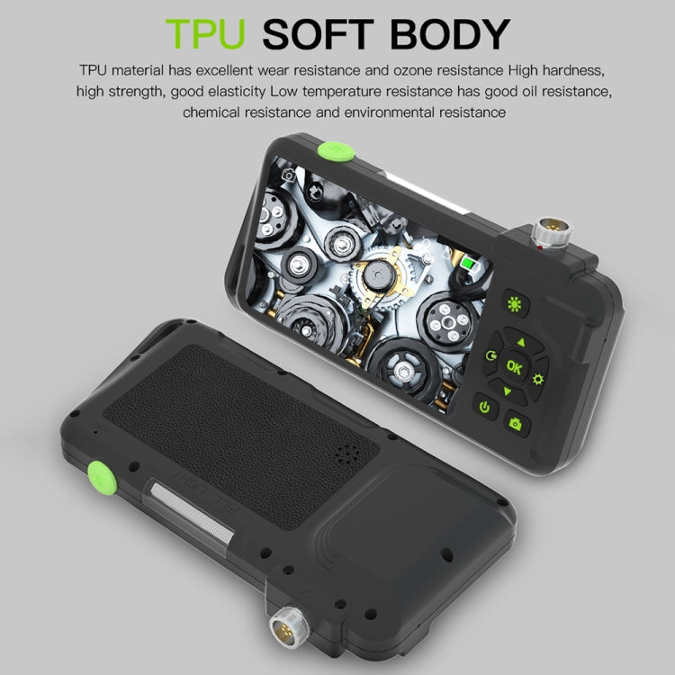 T22 4.5 inch IPS Color Screen 3.9mm Single Camera Hard Cable Industrial Endoscope, Length:5m(Black Orange) -  by PMC TechLife | Online Shopping South Africa | PMC TechLife | Buy Now Pay Later Mobicred