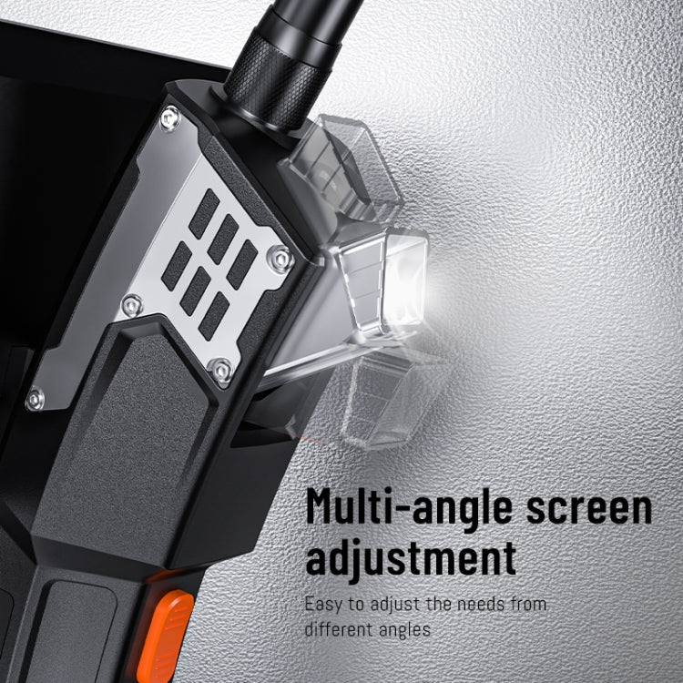 T27 5 inch IPS Color Screen 5.5mm Single Camera Handheld Hard Cable HD Industrial Endoscope, Length:5m(Orange Black) -  by PMC TechLife | Online Shopping South Africa | PMC TechLife | Buy Now Pay Later Mobicred