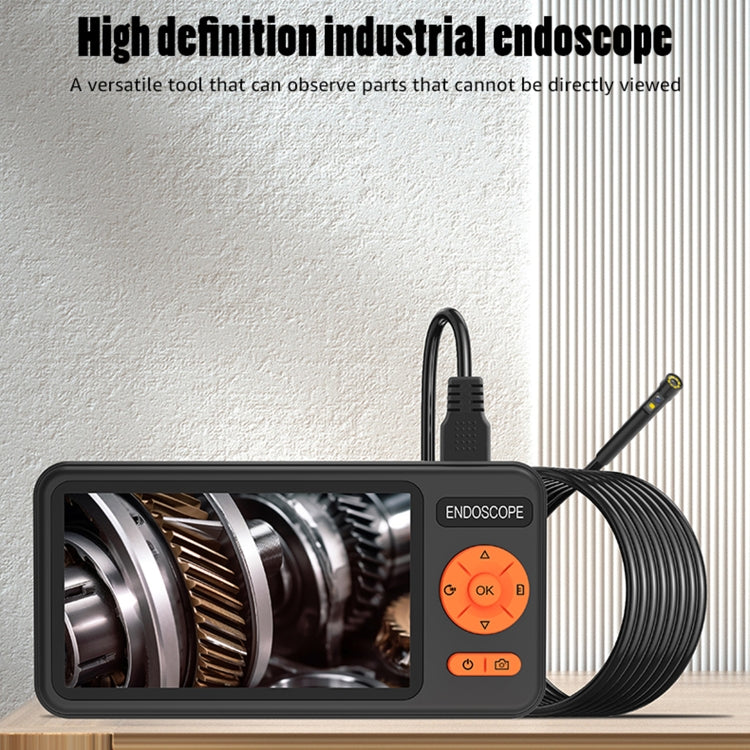T29 5 inch IPS Screen 8mm Single Lens IP67 Waterproof Industrial Endoscope With Bracket, Length:3.5m -  by PMC TechLife | Online Shopping South Africa | PMC TechLife | Buy Now Pay Later Mobicred