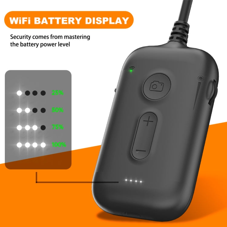 Y15 5.5mm Single Camera WiFi Connected Hard Cable HD Industrial Endoscope, Length:3.5m(Black) -  by PMC TechLife | Online Shopping South Africa | PMC TechLife | Buy Now Pay Later Mobicred