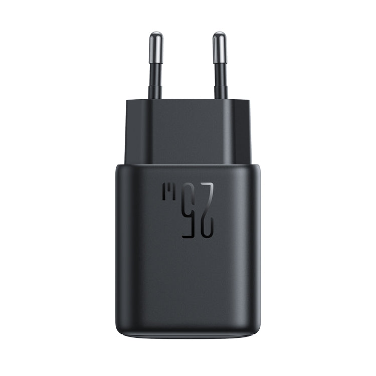 JOYROOM JR-TCF13 25W Dual Ports USB + Type-C Charger, Plug:EU Plug(Black) - free shipping - PMC Jewellery - Order now!