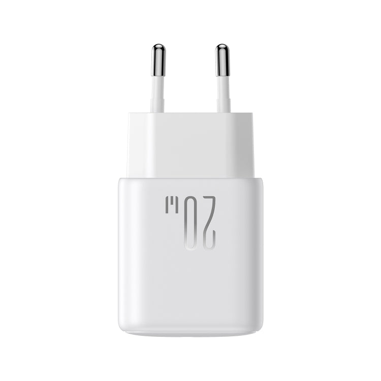 JOYROOM JR-TCF21 20W Dual Ports USB + Type-C Charger, Plug:EU Plug(White) - free shipping - PMC Jewellery - Order now!