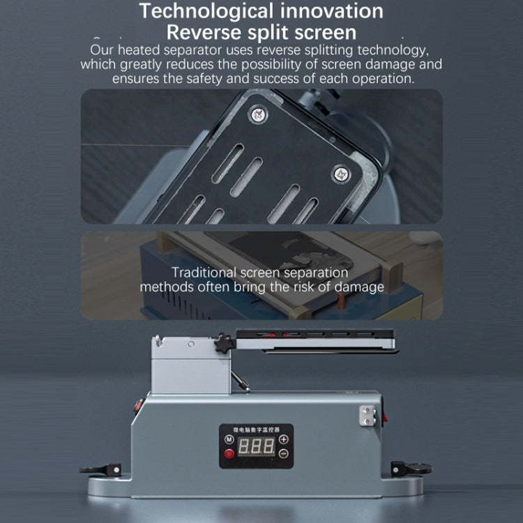 TBK 988X Thermostatic Heating Screen Separator, Plug:AU Plug - free shipping - PMC TechLife - Order now!